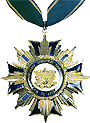 Орден Почета  отважному воину за участие в войне с LXG